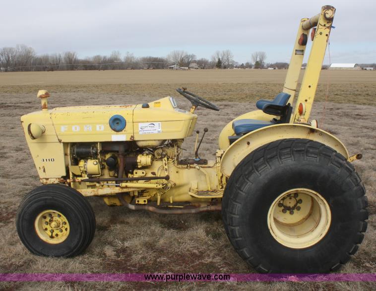 image for item F2558 Ford 4110 industrial tractor