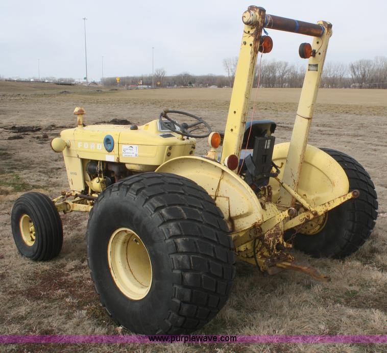 image for item F2558 Ford 4110 industrial tractor