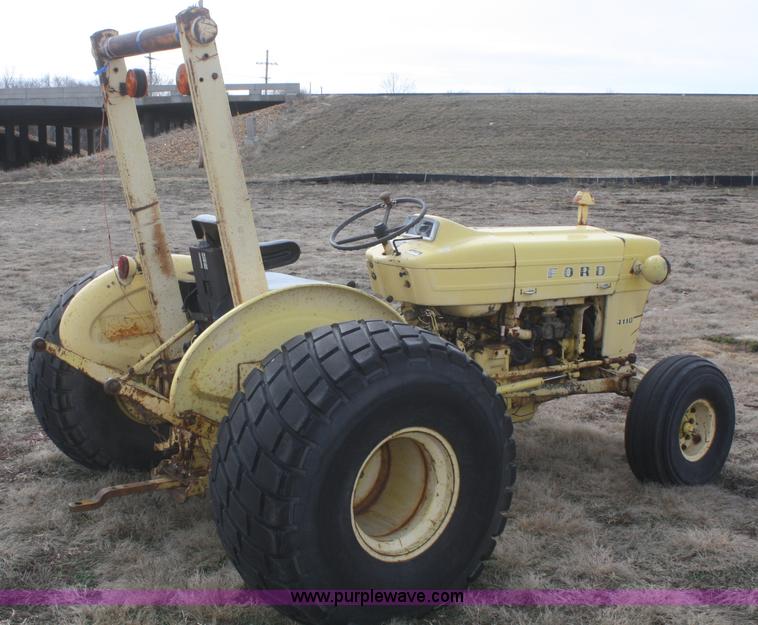 image for item F2558 Ford 4110 industrial tractor