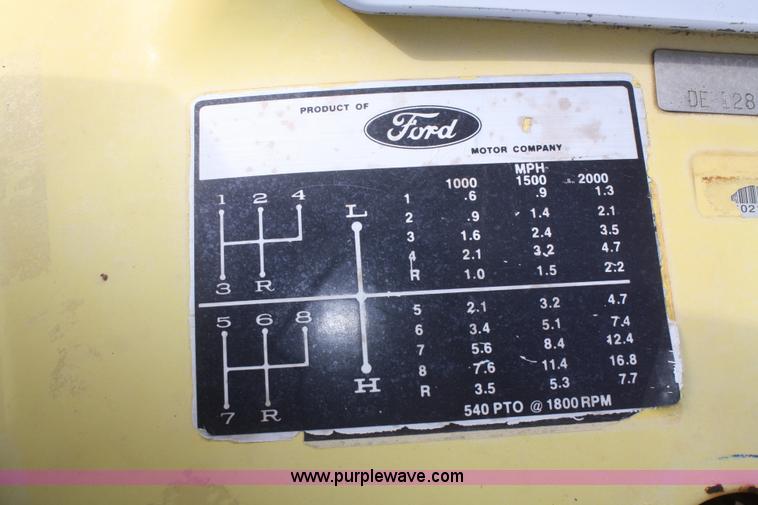 image for item F2558 Ford 4110 industrial tractor