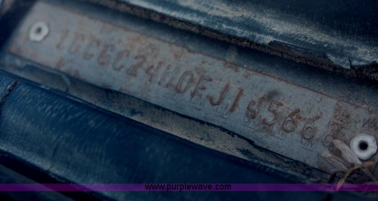 image for item F2950 1985 Chevrolet 20 flatbed truck