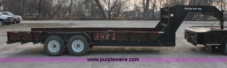 image for item F2951 2003 Rocking Chair gooseneck trailer