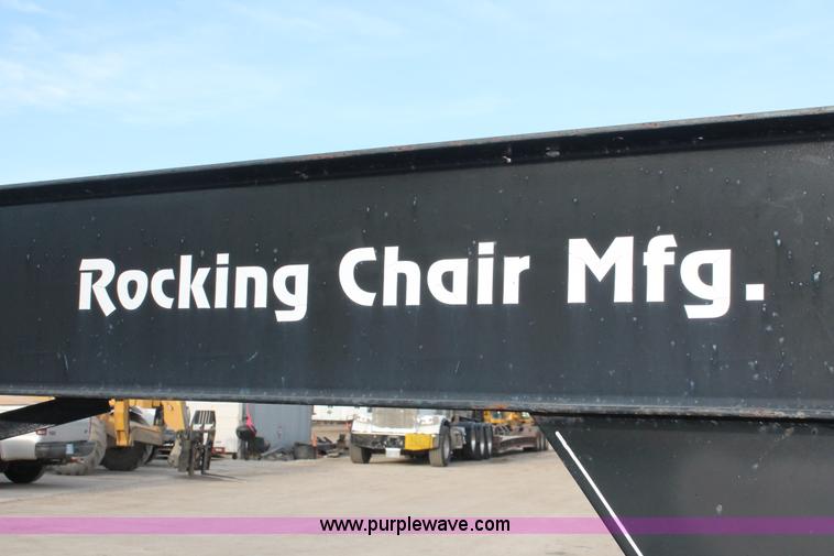 image for item F2951 2003 Rocking Chair gooseneck trailer