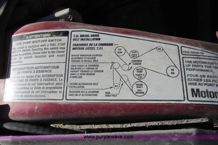 image for item F4772 2000 Ford F250 Super Duty Crew Cab pickup truck