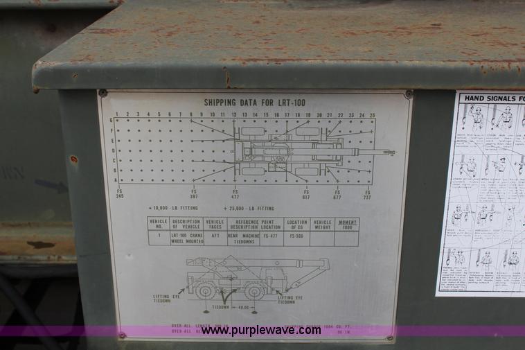 image for item G5317 1984 Koehring wheel mounted crane