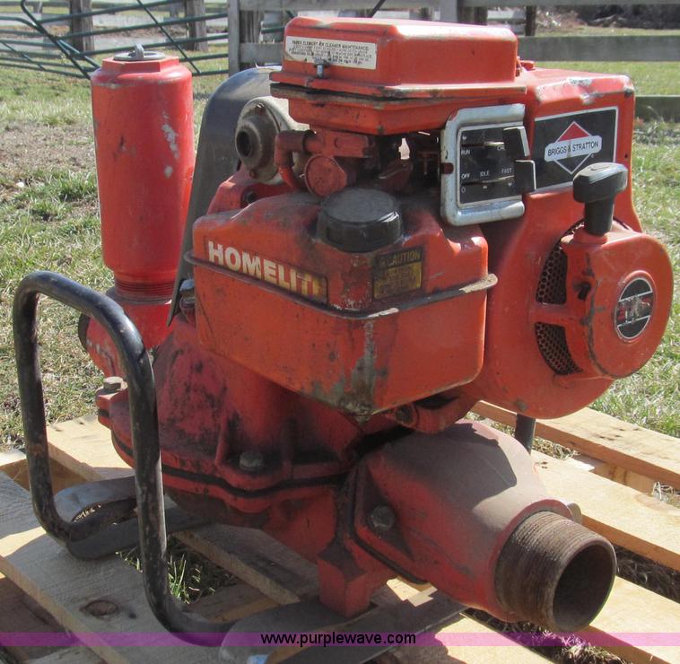 image for item O9163 Homelite 3" diaphragm pump