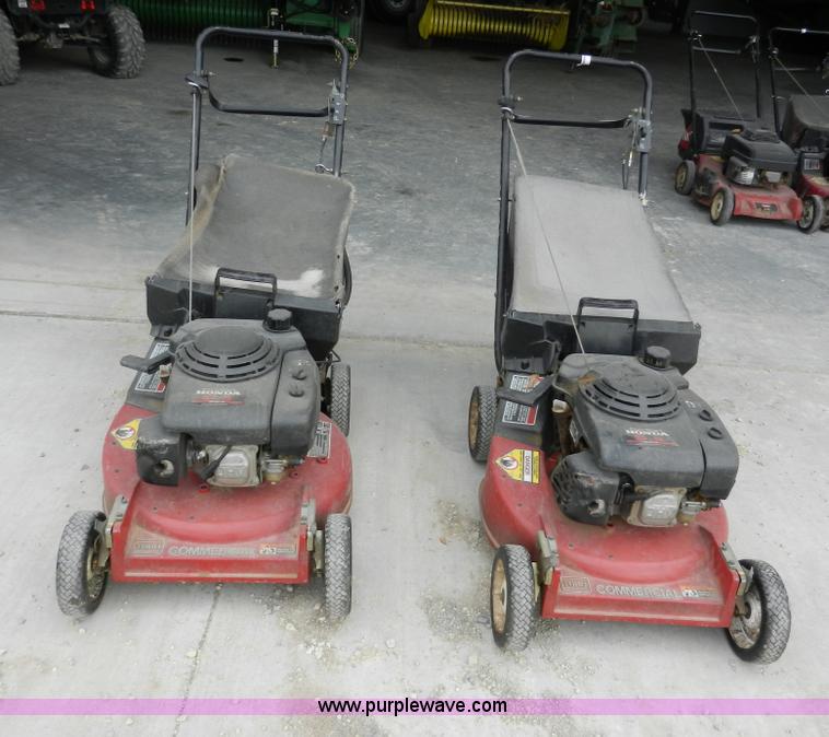 image for item X9610 (2) Toro commercial push mowers