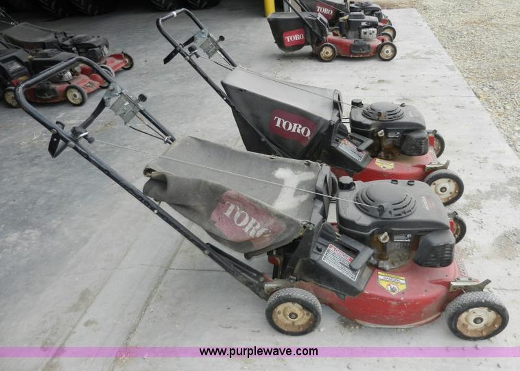 image for item X9610 (2) Toro commercial push mowers