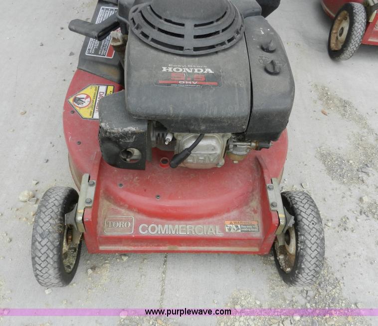 image for item X9610 (2) Toro commercial push mowers