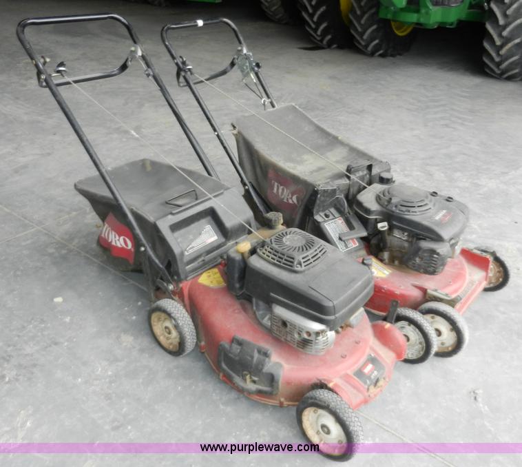 image for item X9611 (2) Toro commercial push mowers