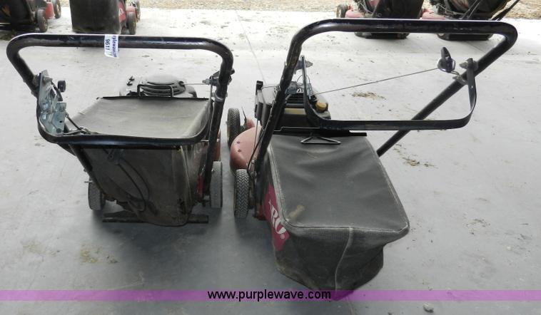 image for item X9611 (2) Toro commercial push mowers