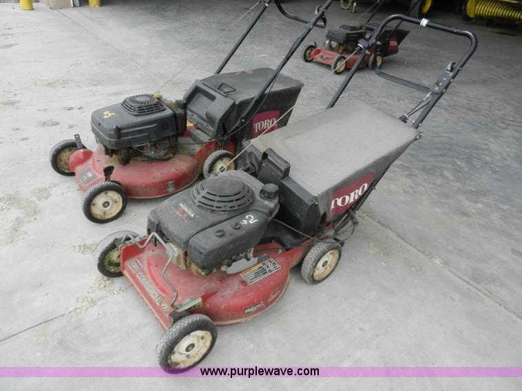 image for item X9612 (2) Toro commercial push mowers