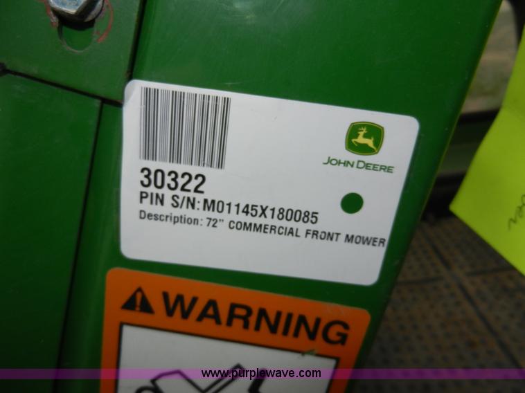 image for item X9613 John Deere F1145 commercial lawn mower