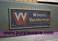image for item Y9403 Winona Van Atorman 807008 industrial sand blast cabinets