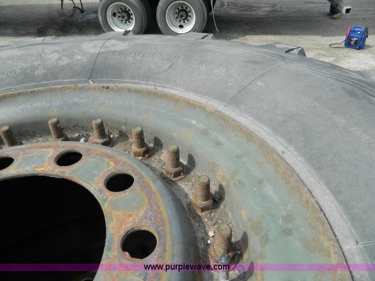 image for item Y9404 (4) 14.00R20 XL tires and wheels