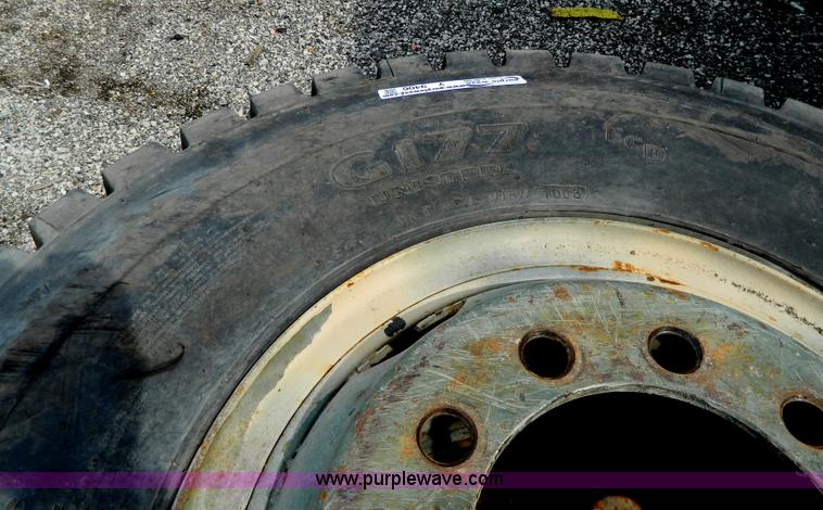 image for item Y9406 (4) 11.00R20 tires and wheels