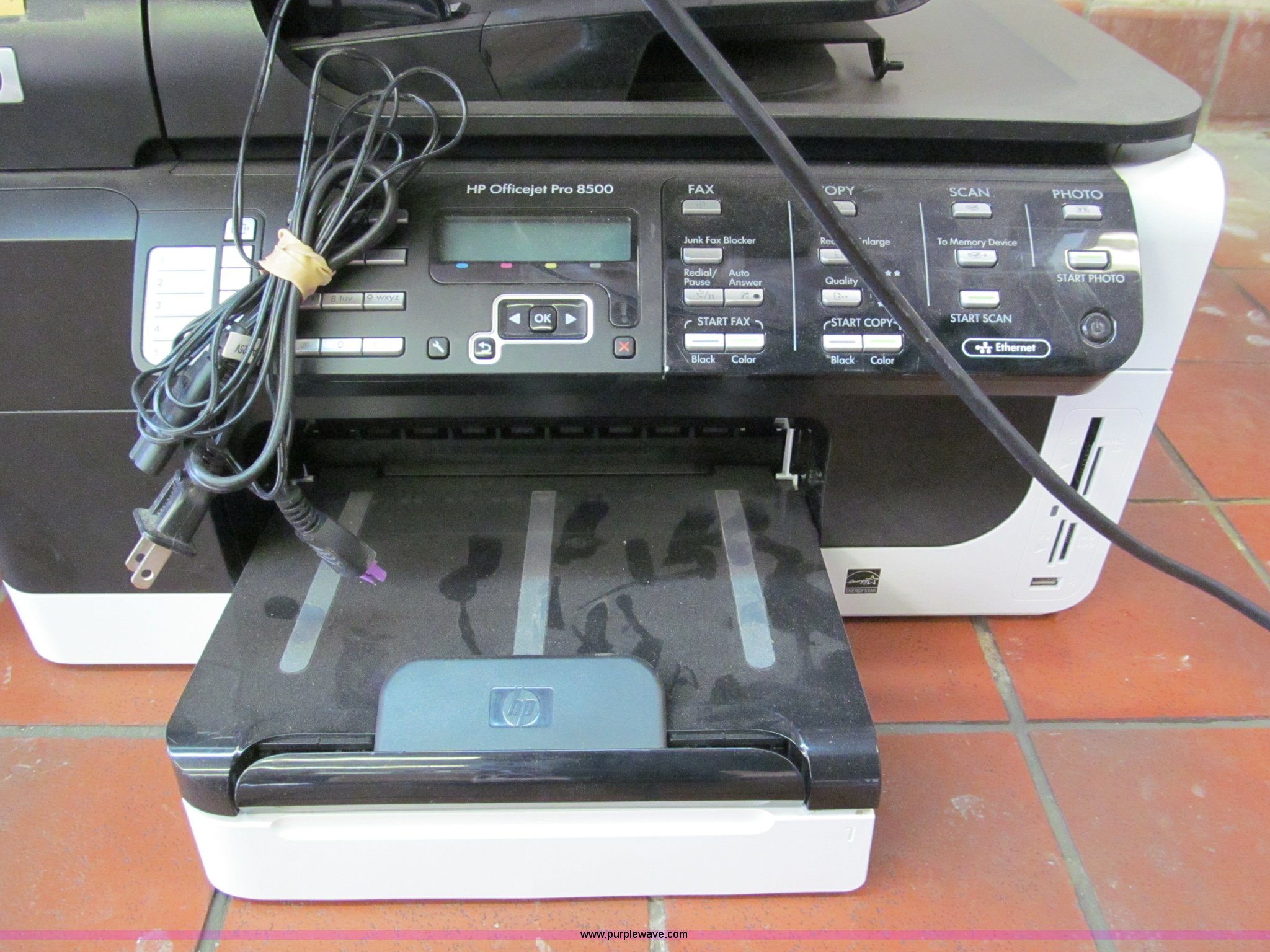 (5) assorted printers in Kansas City, MO Item E5920 sold Purple Wave