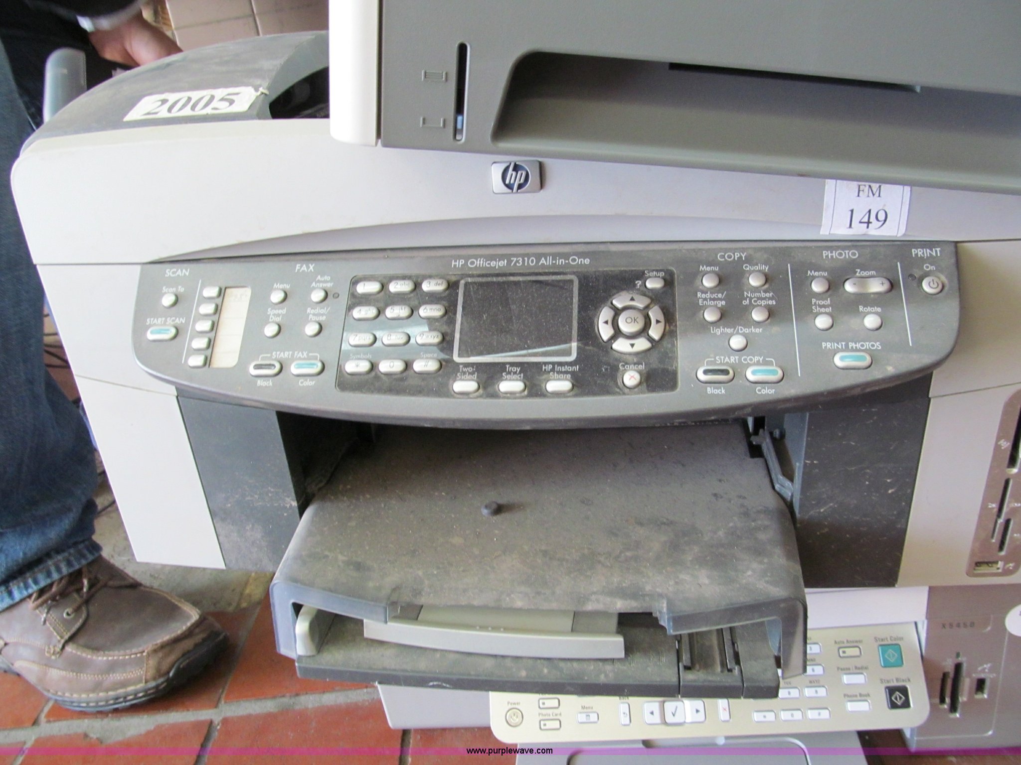 (5) assorted printers in Kansas City, MO Item E5920 sold Purple Wave