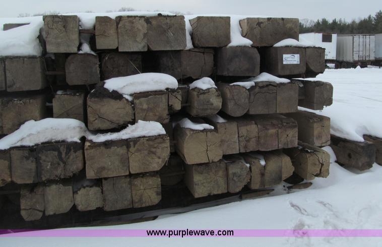 image for item G2542 Approximately 47 20'L x 4'W crane/excavator mats