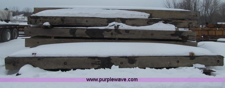 image for item G2542 Approximately 47 20'L x 4'W crane/excavator mats