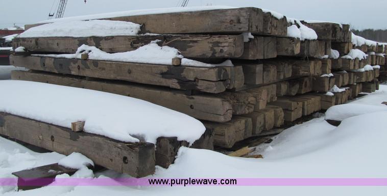 image for item G2542 Approximately 47 20'L x 4'W crane/excavator mats