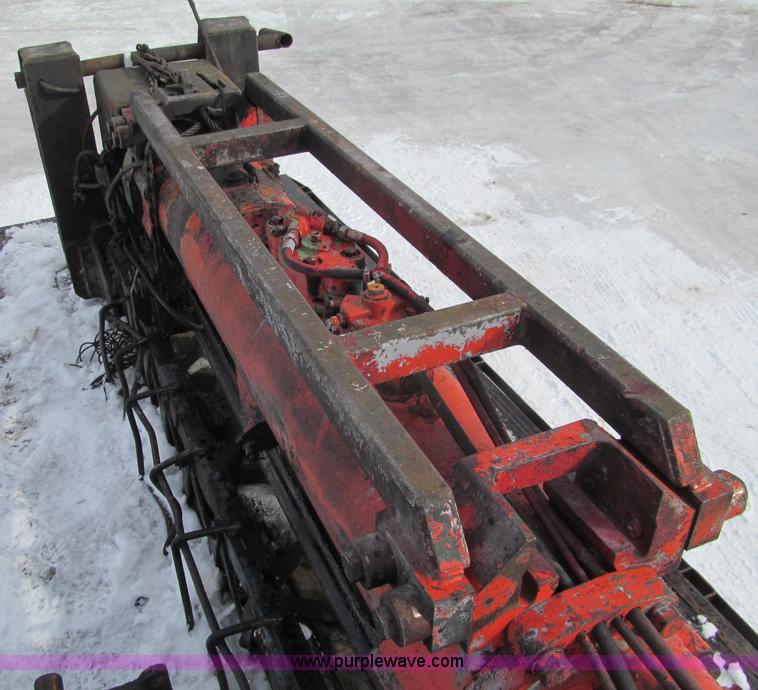 image for item G2573 2001 Delmag D12-42 pile driver and flatbed trailer
