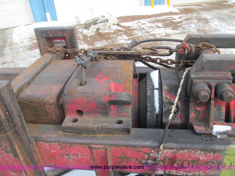 image for item G2574 1988 Delmag D16-32 diesel pile driver and trailer