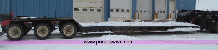 image for item G2575 1996 Etnyre triple axle lowboy trailer
