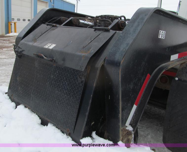 image for item G2575 1996 Etnyre triple axle lowboy trailer