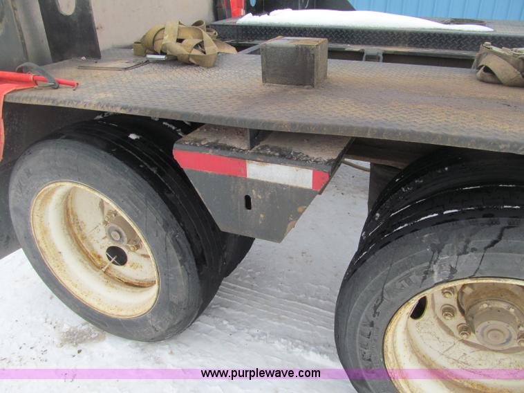 image for item G2575 1996 Etnyre triple axle lowboy trailer