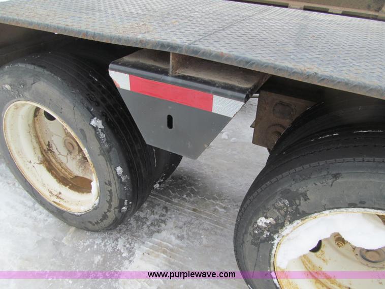 image for item G2575 1996 Etnyre triple axle lowboy trailer