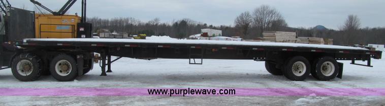 image for item G2576 1993 Utility flatbed trailer