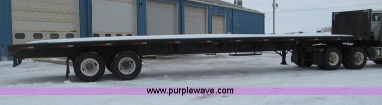 image for item G2576 1993 Utility flatbed trailer