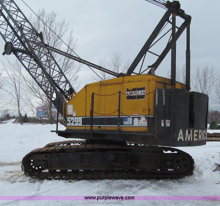 image for item G2580 1979 American 5299A crawler crane