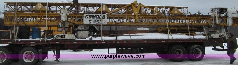 image for item G2582 Gomaco C450 bridge deck finisher and trailer