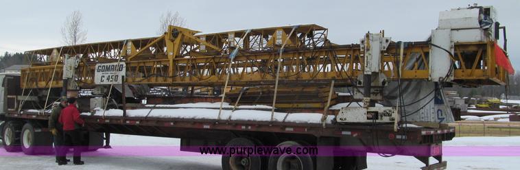 image for item G2582 Gomaco C450 bridge deck finisher and trailer