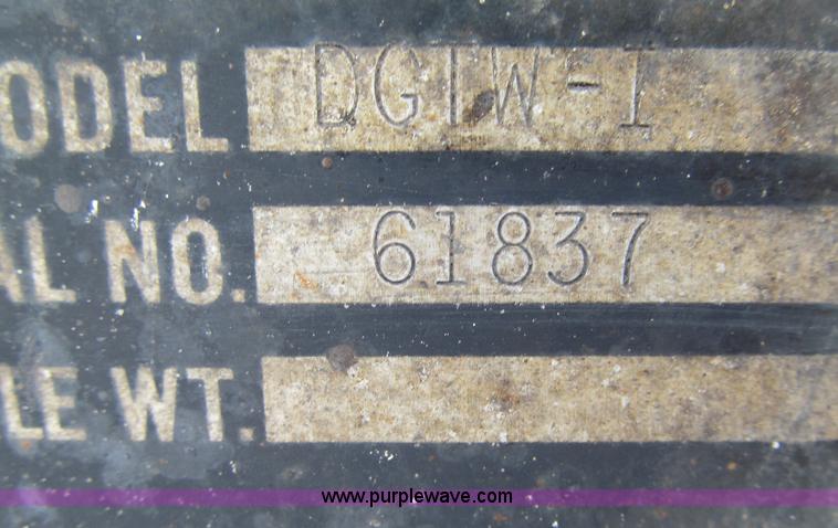 image for item G2582 Gomaco C450 bridge deck finisher and trailer