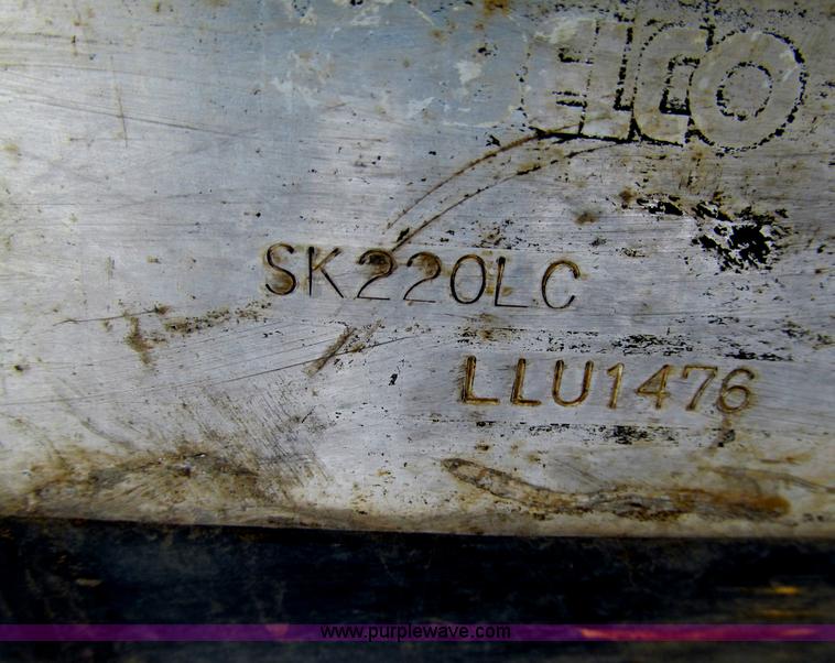 image for item G2596 1996 Kobelco SK220LC  Mark IV excavator