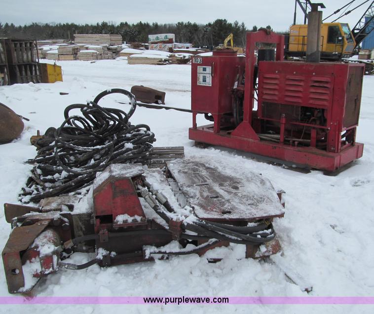 image for item G2603 1988 MKT V-5B sheet pile driver
