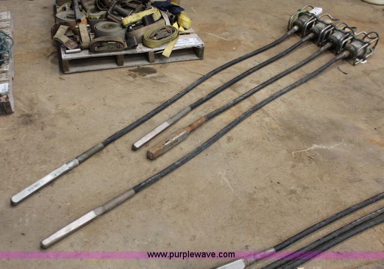 (4) Wyco electric concrete vibrators in Neillsville, WI Item G2740 sold Purple Wave
