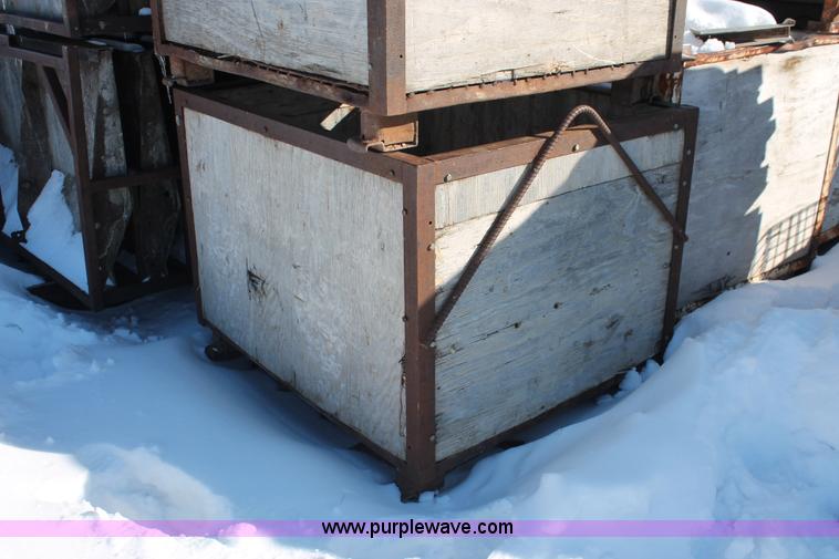 image for item G2840 (7) crates of borg hangers