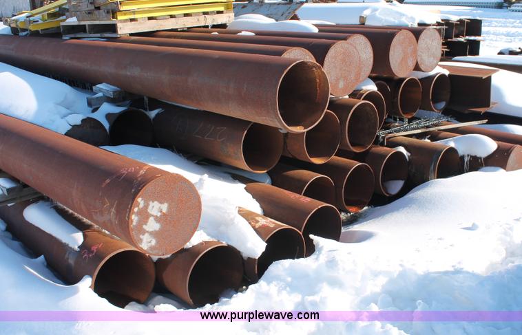 image for item G2843 Approximately 26 12.75" x .250 wall C-I-P pile sections