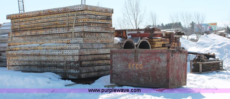 image for item G2860 Assorted Efco concrete forms