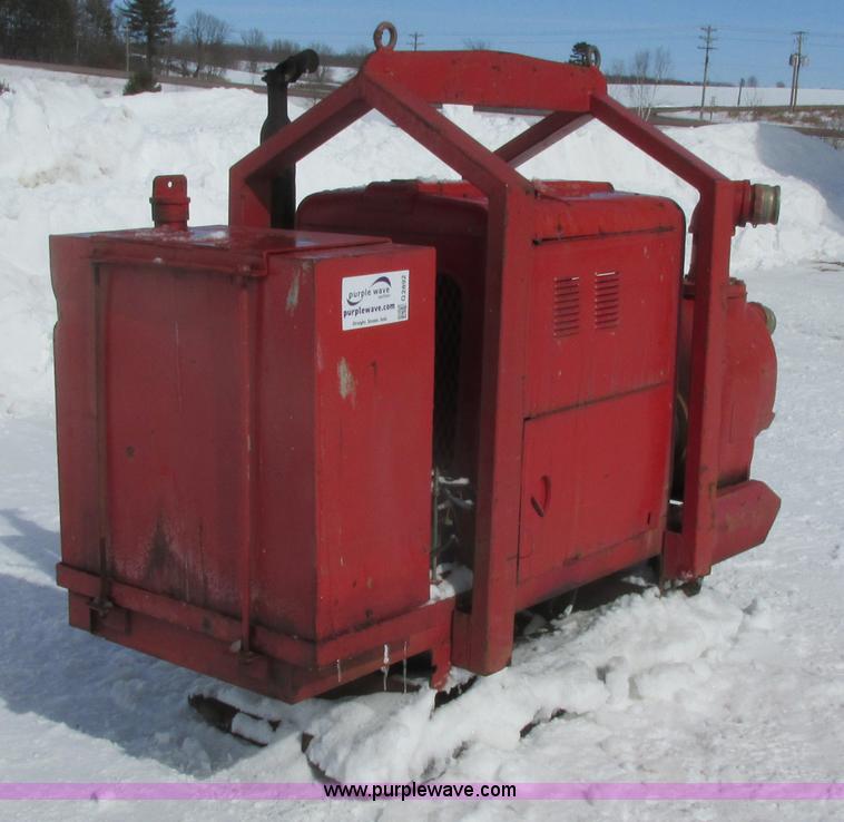 image for item G2892 Gorman Rupp 6" water pump