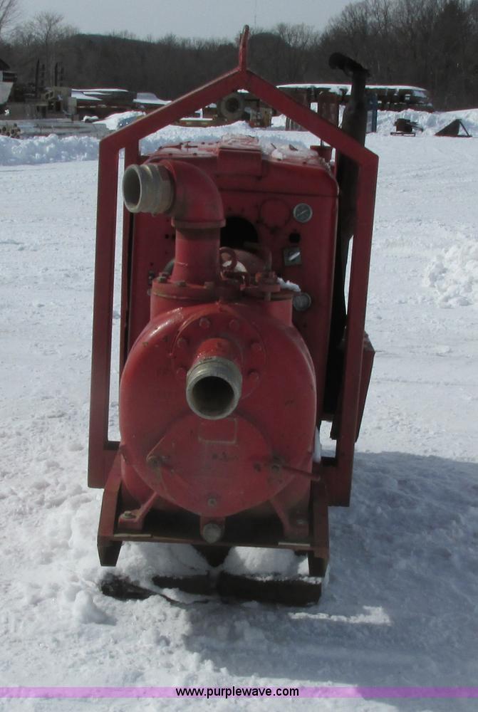 image for item G2892 Gorman Rupp 6" water pump