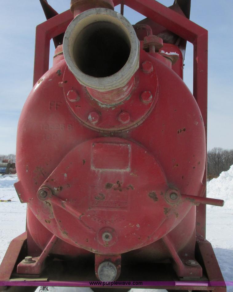 image for item G2892 Gorman Rupp 6" water pump