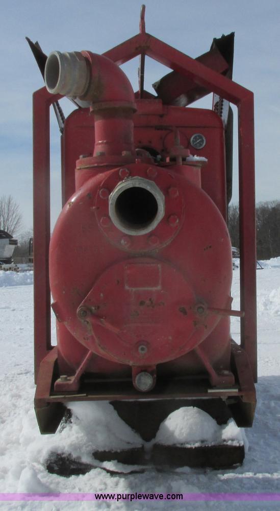 image for item G2892 Gorman Rupp 6" water pump