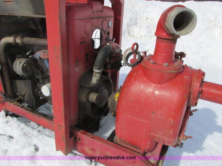 image for item G2892 Gorman Rupp 6" water pump
