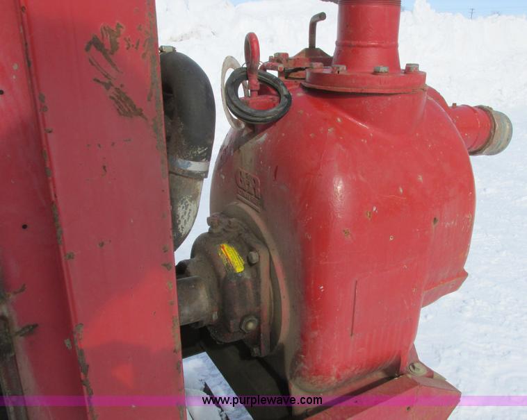 image for item G2892 Gorman Rupp 6" water pump
