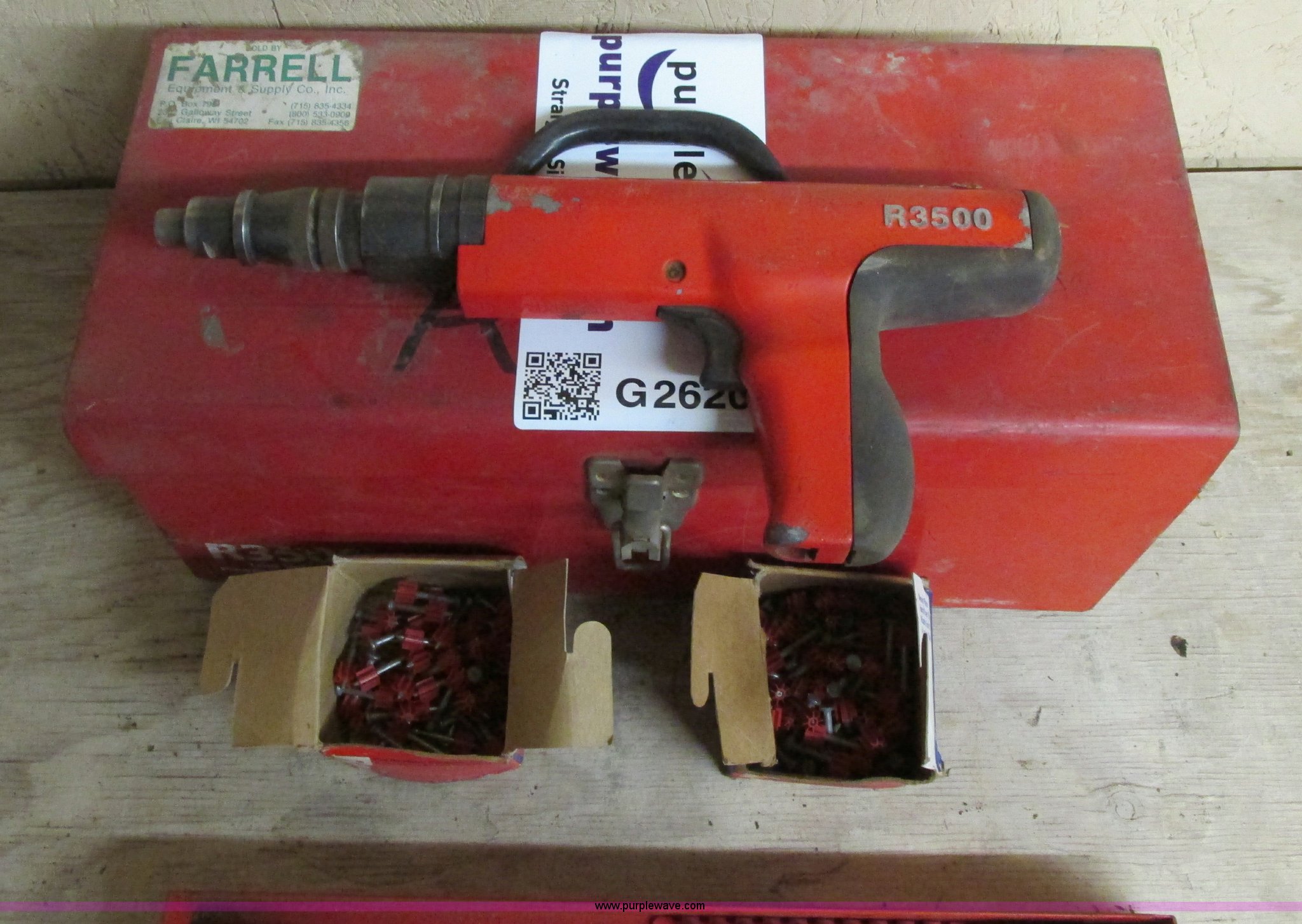 Powers Rawl R3500 low velocity powder actuated tool in Neillsville, WI